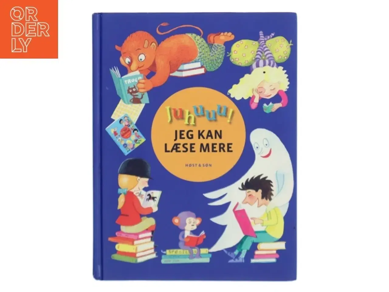 Billede 1 - Juhuuu! jeg kan læse mere : lette historier, du selv kan læse (Bog)