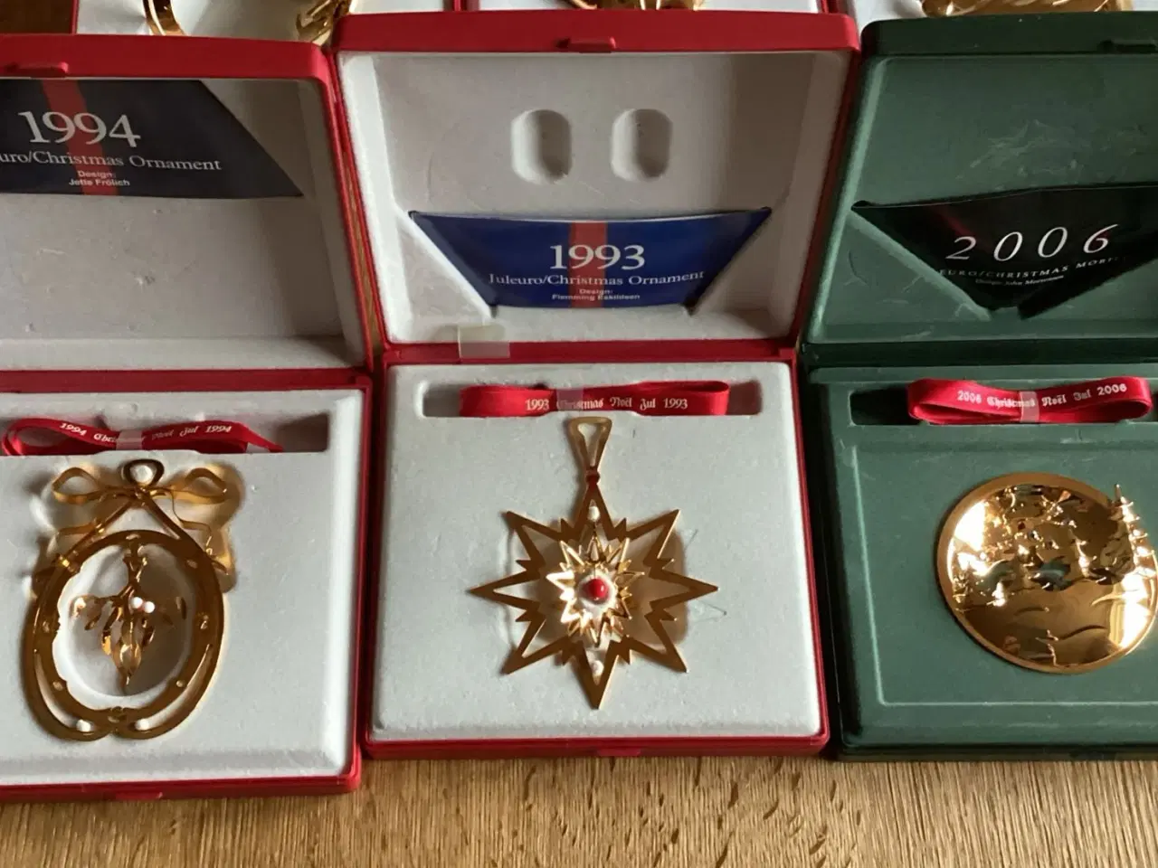 Billede 1 - GJ Jule Uroer 6 stk 1993,94, 2002,03,04,06