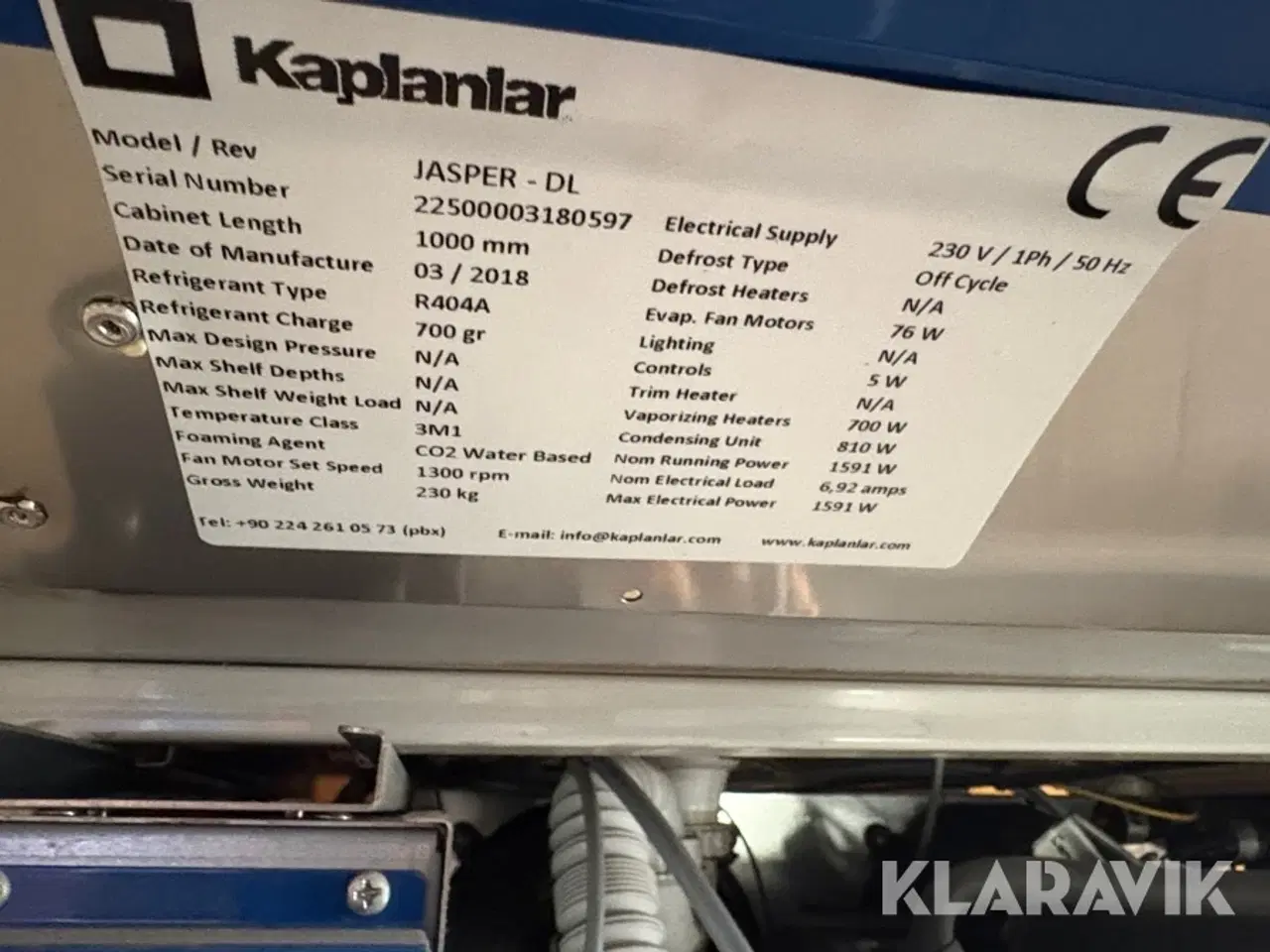 Billede 11 - Kølemontre Kaplanlar Jasper DL