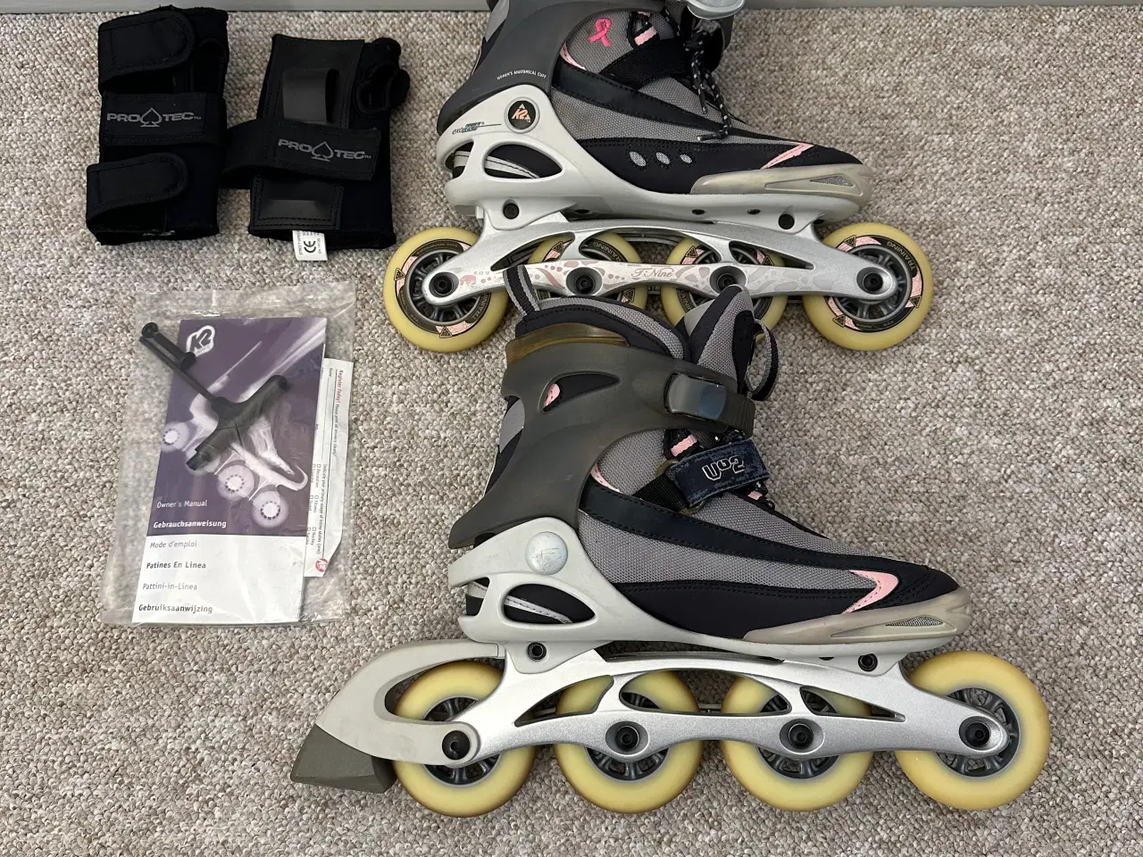 Billede 2 - K2 VO2 Rulleskøjter str. 39.5