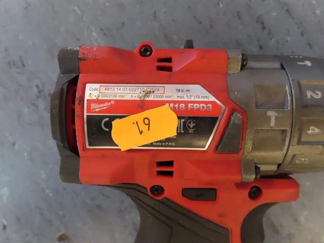 Billede 2 - Slagboremaskine, MILWAUKEE M18 FPD3