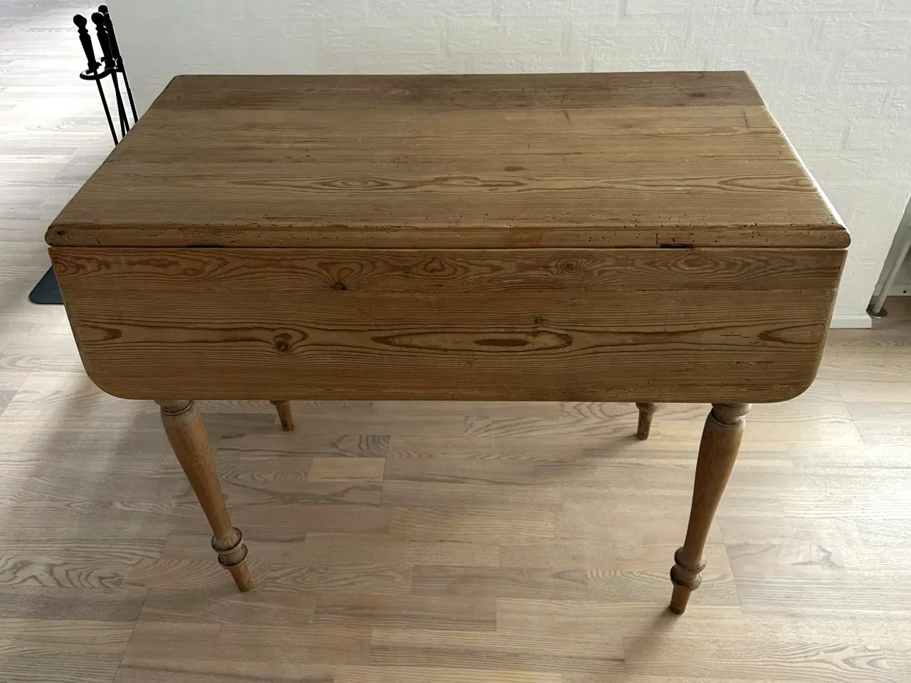 Billede 4 - Klapbord i fyrretræ, antik