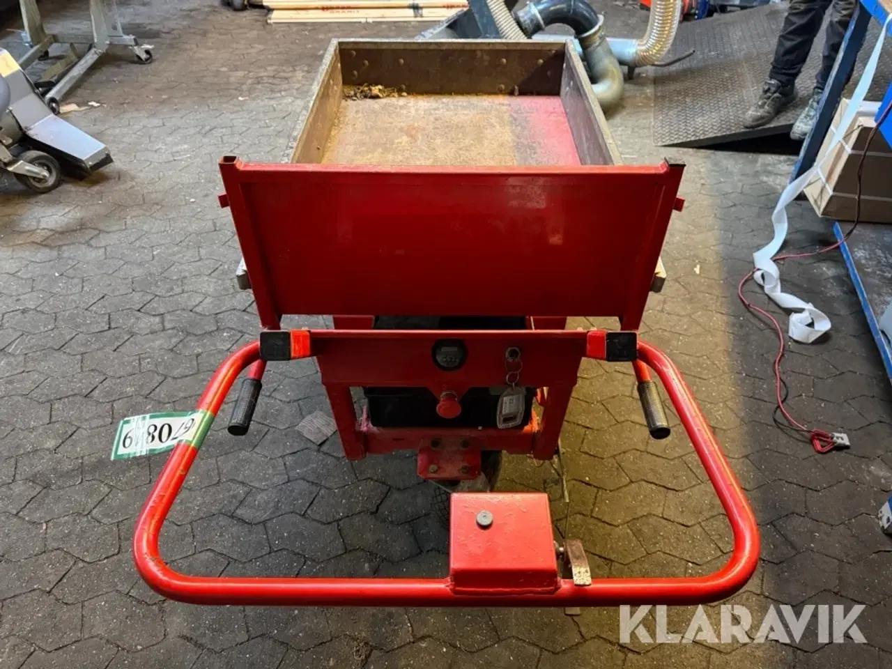 Billede 6 - Elektrisk trillebør HTF E201 med tip