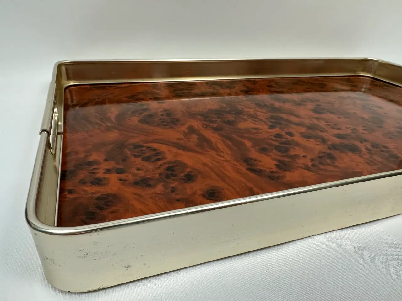Billede 4 - Vintage serveringsbakke / bakke