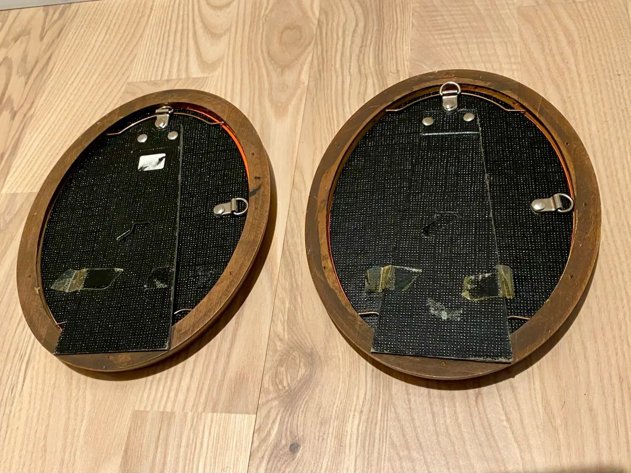 Billede 2 - Ovale Rammer af træ