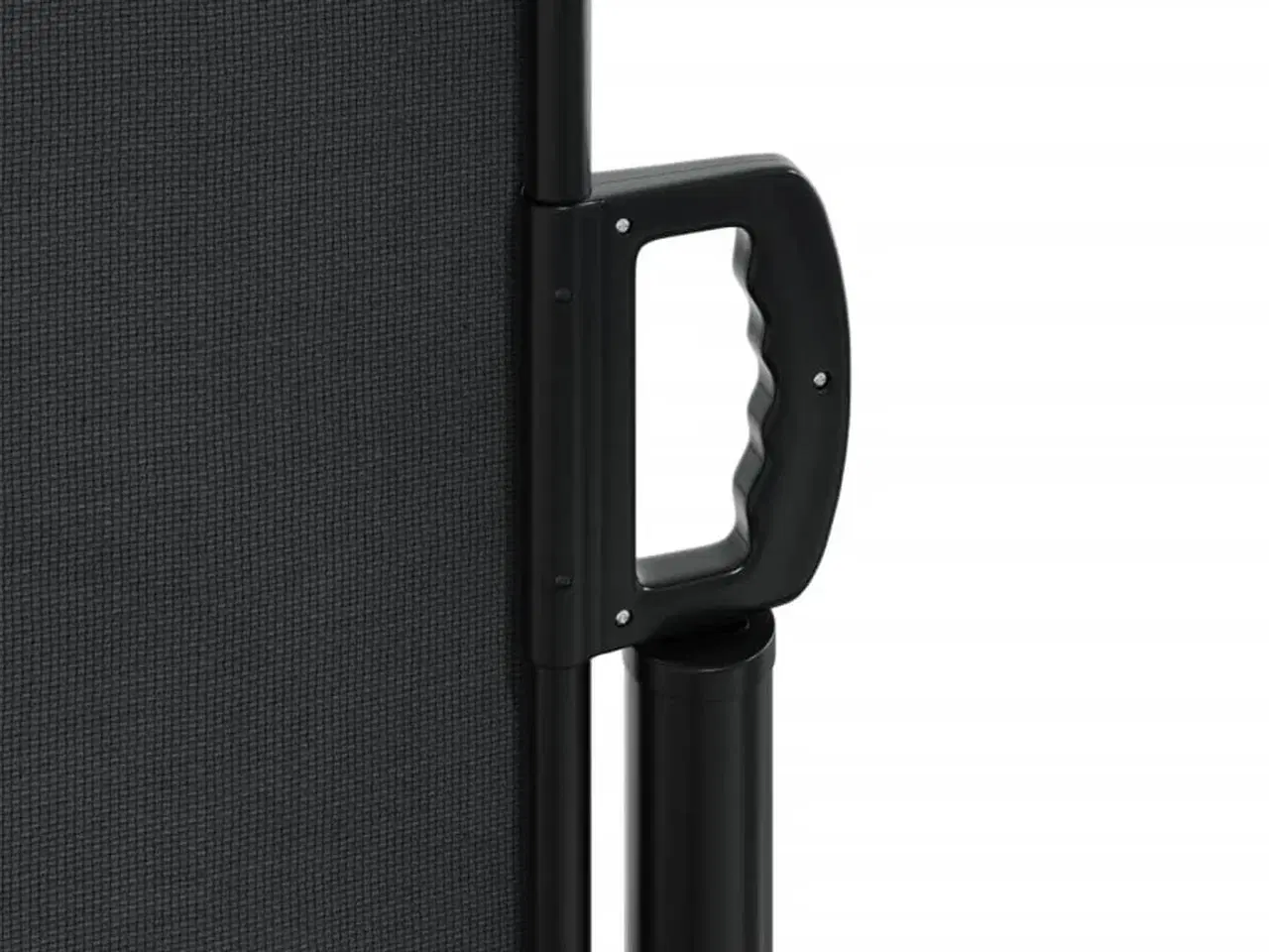 Billede 8 - Sammenrullelig sidemarkise 200x600 cm sort