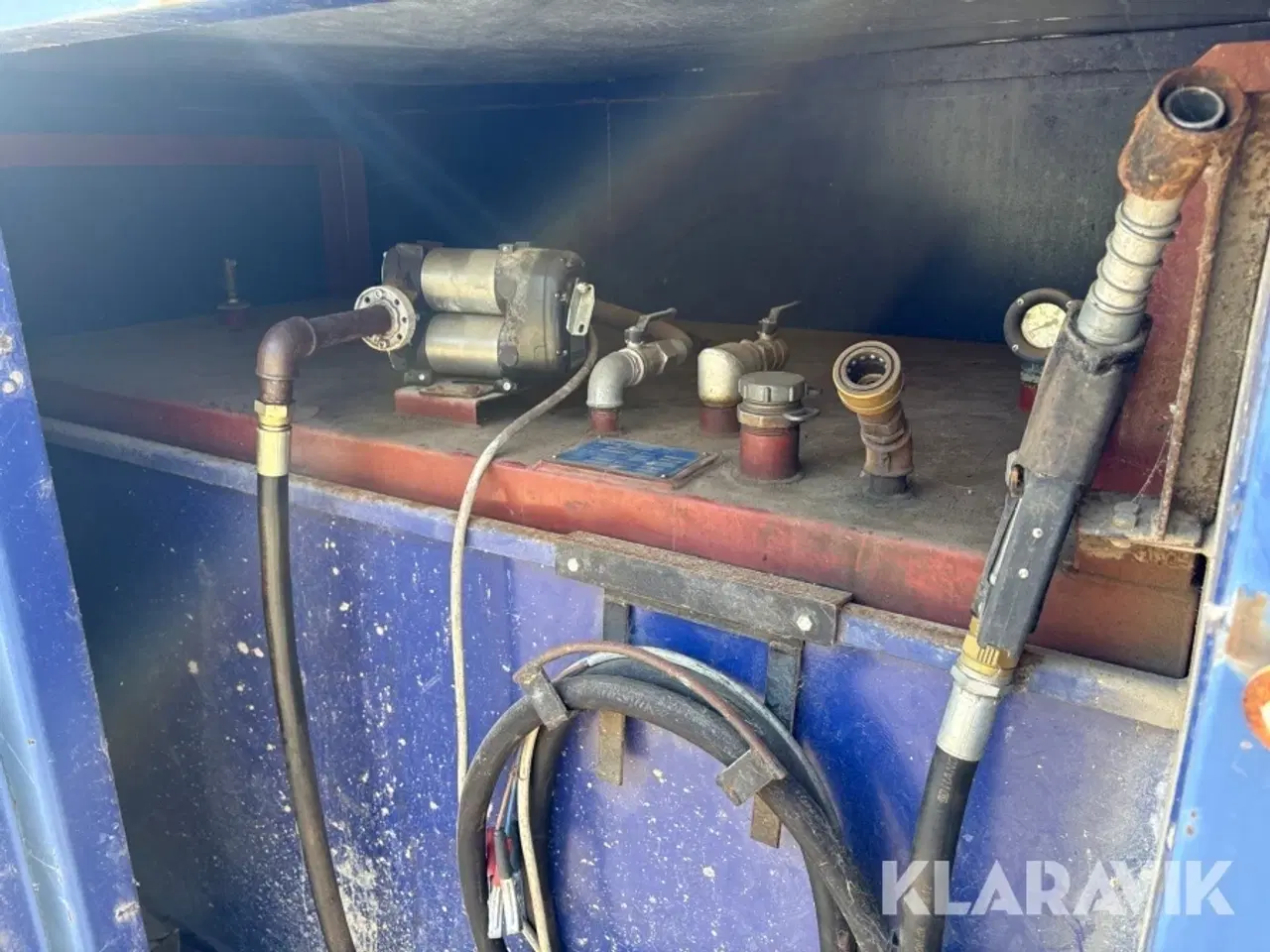 Billede 6 - Container tank med pumpe Roug 2000L