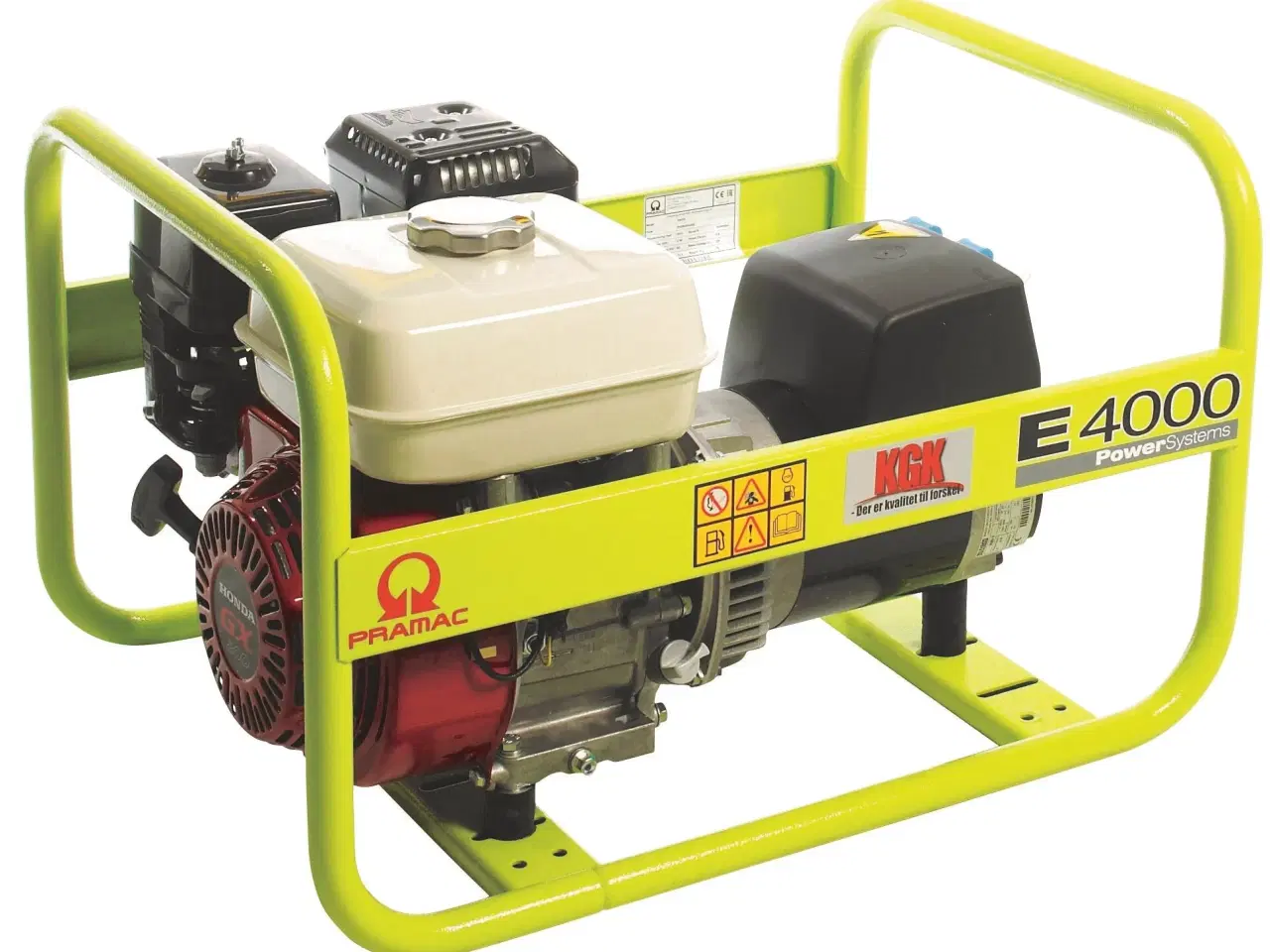 Billede 1 - E4000 SHHPI Pramac generator - benzin 3,4kVa - 230V