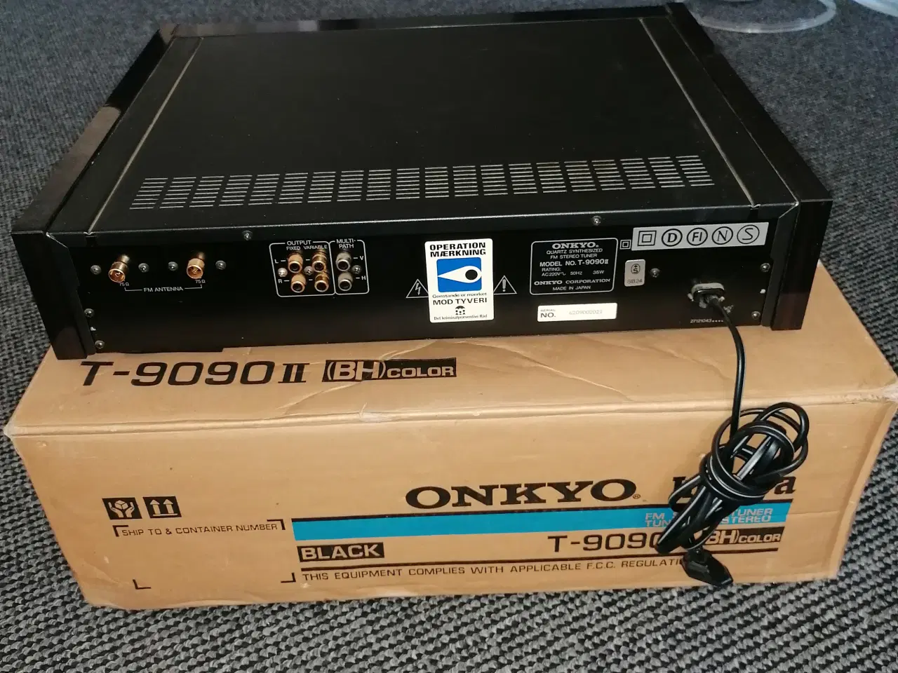 Billede 2 - Onkyo 9090 ll Integra tuner 