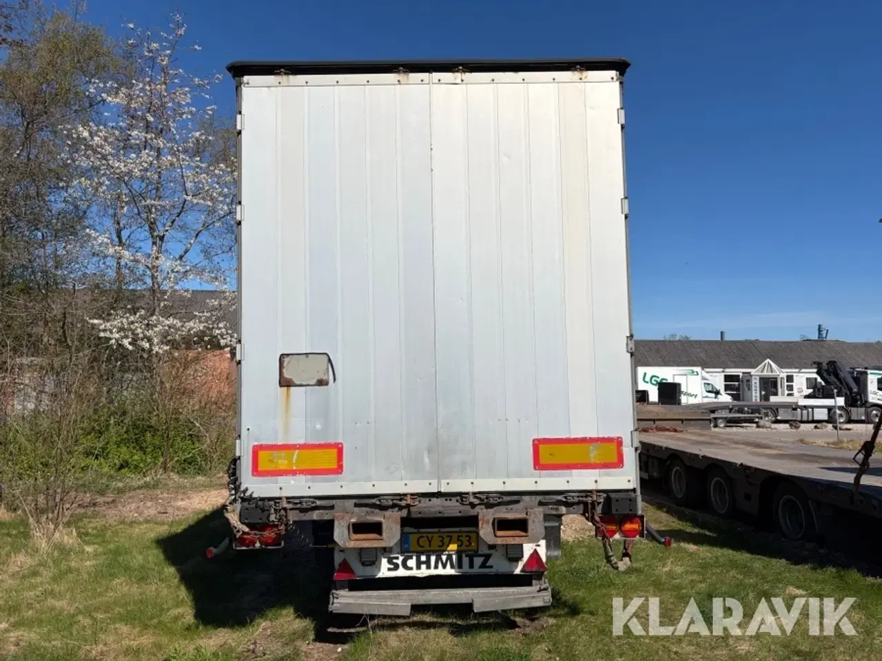 Billede 4 - Gardin trailer med bagmonteret truck Schmitz