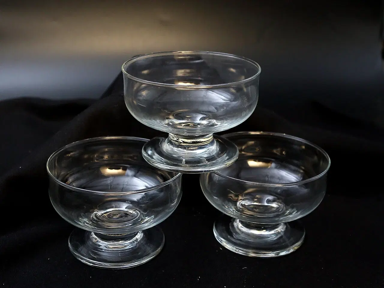 Billede 4 - Mundblæste vintage dessert- og champagneskåle