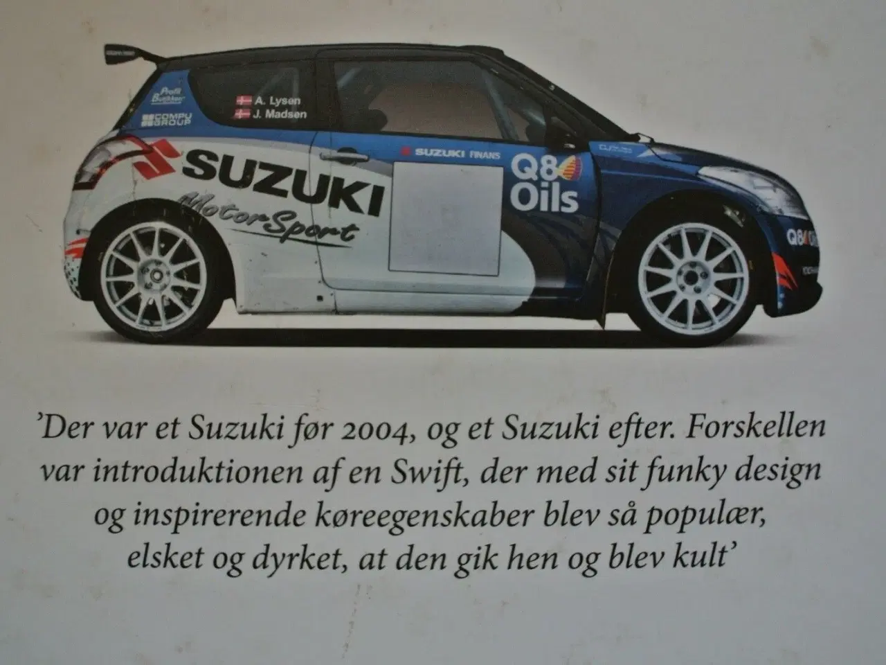 Billede 2 - suzuki swift - kultbilen fra suzuki, af thomas hjo