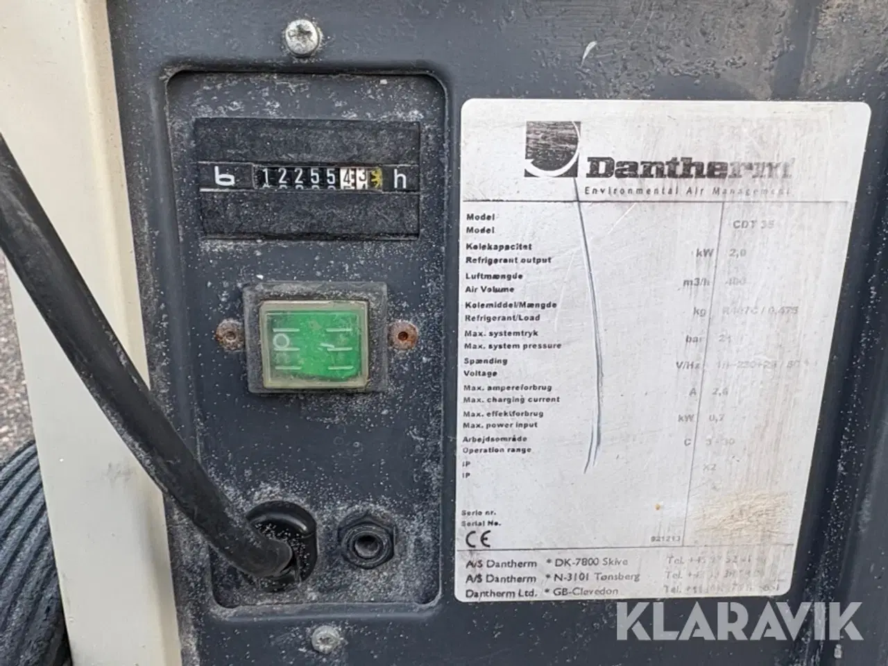Billede 11 - Affugtere Dantherm CDT 35, CDT 35S og CD1100