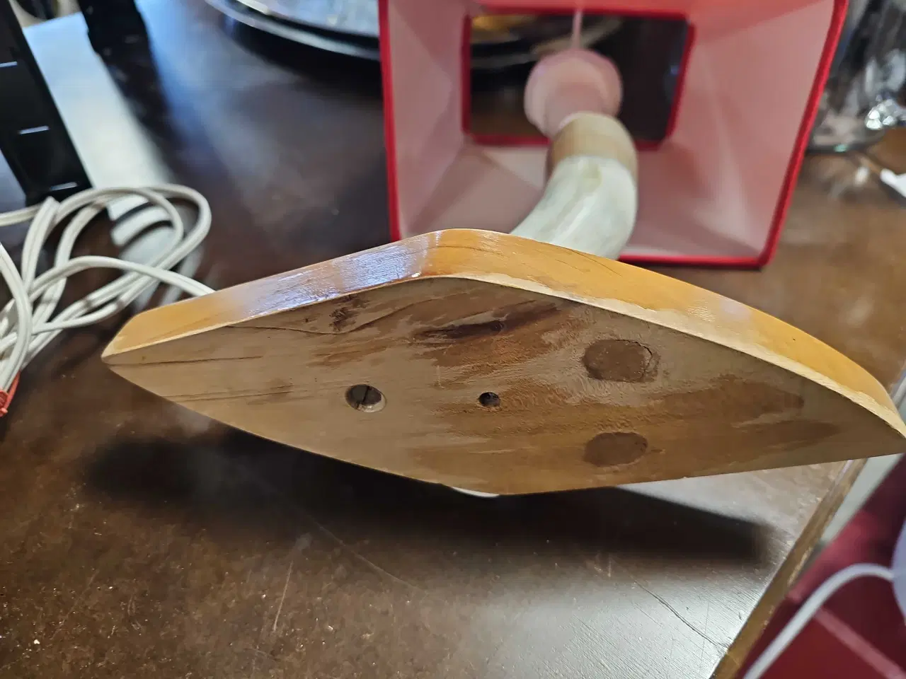 Billede 4 - Bord- / væglampe i horn