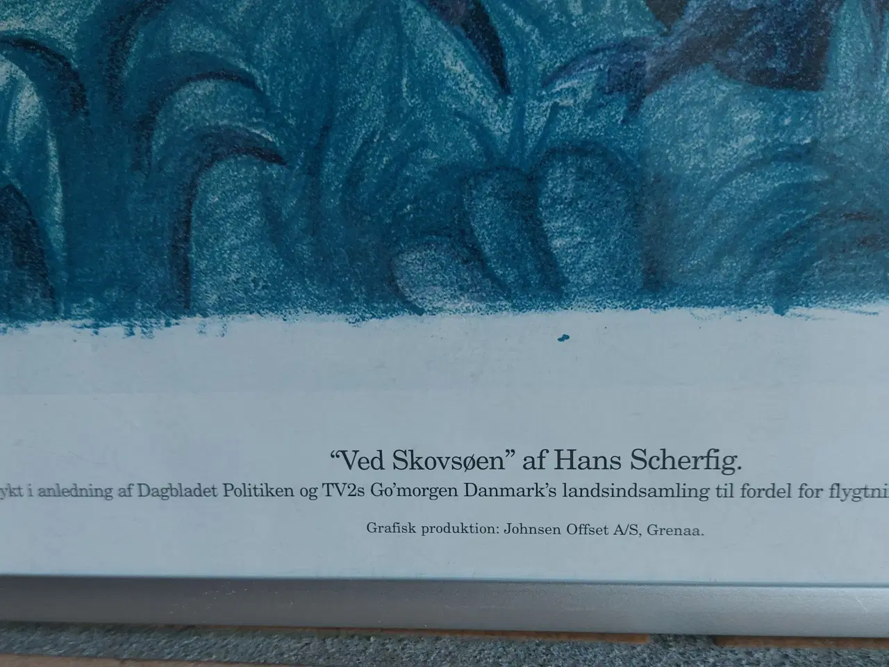 Billede 3 - HANS SCHERFIG -(1905-1979) - VED SKOVSØEN