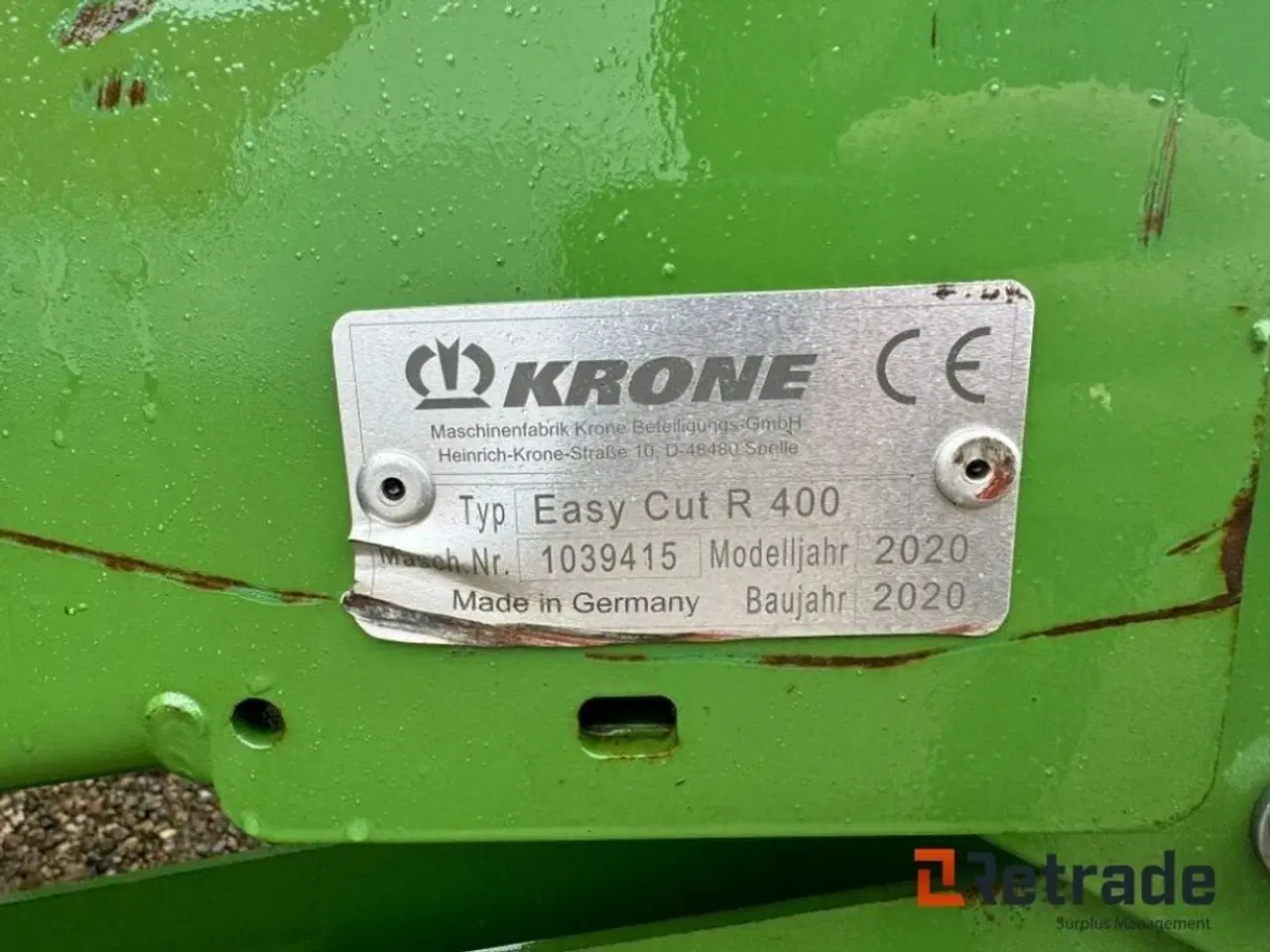 Billede 5 - KRONE Easycut R400