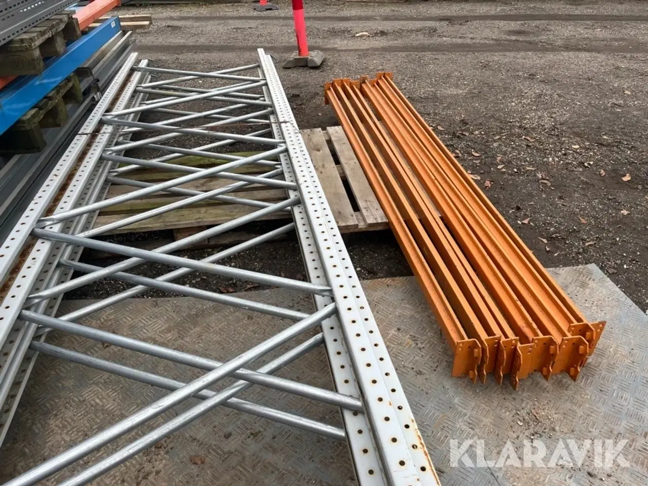 Billede 4 - Pallereol med 4 hylder