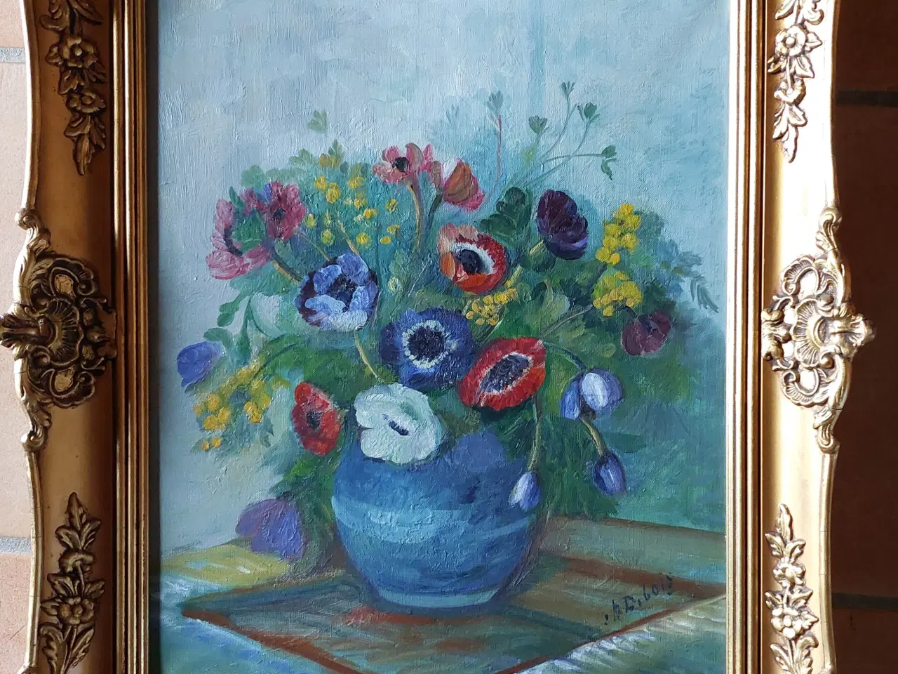 Billede 1 - I. B. DEBOIS - ( 1877 - 1970 ) - oliemaleri