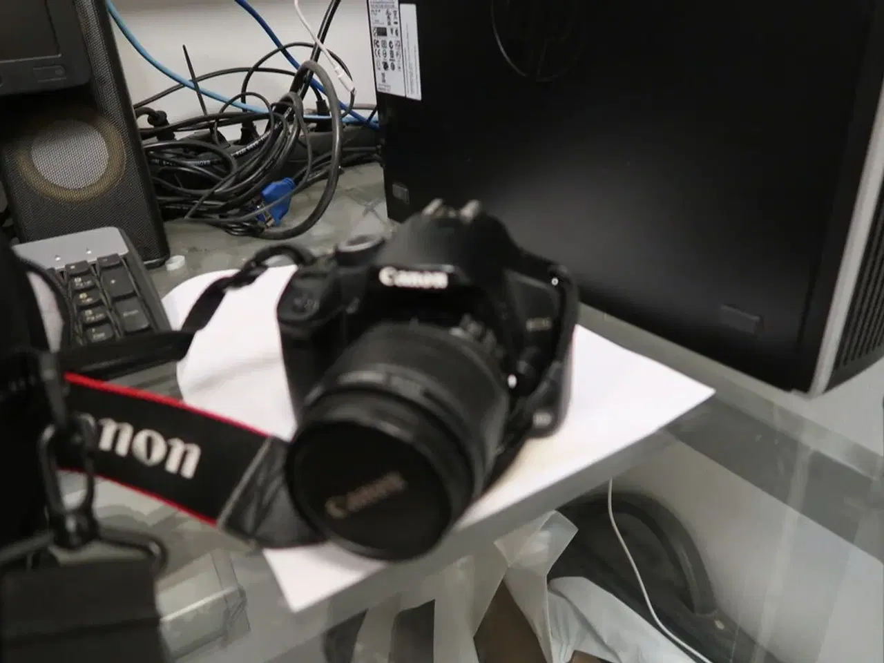 Billede 2 - Spejlreflekskamera CANON EOS 450D med taske