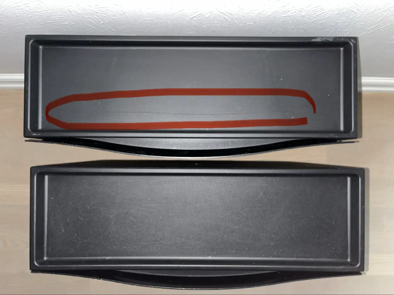 Billede 6 - 2 sorte IKEA Trones skokasser / skoskab