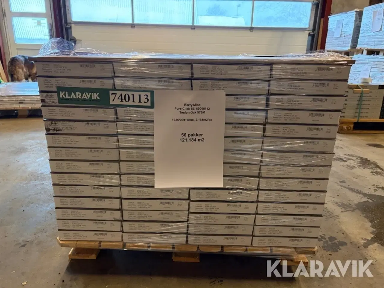 Billede 8 - Vinylgulv BerryAlloc Pure click Toulon Oak 56 styk