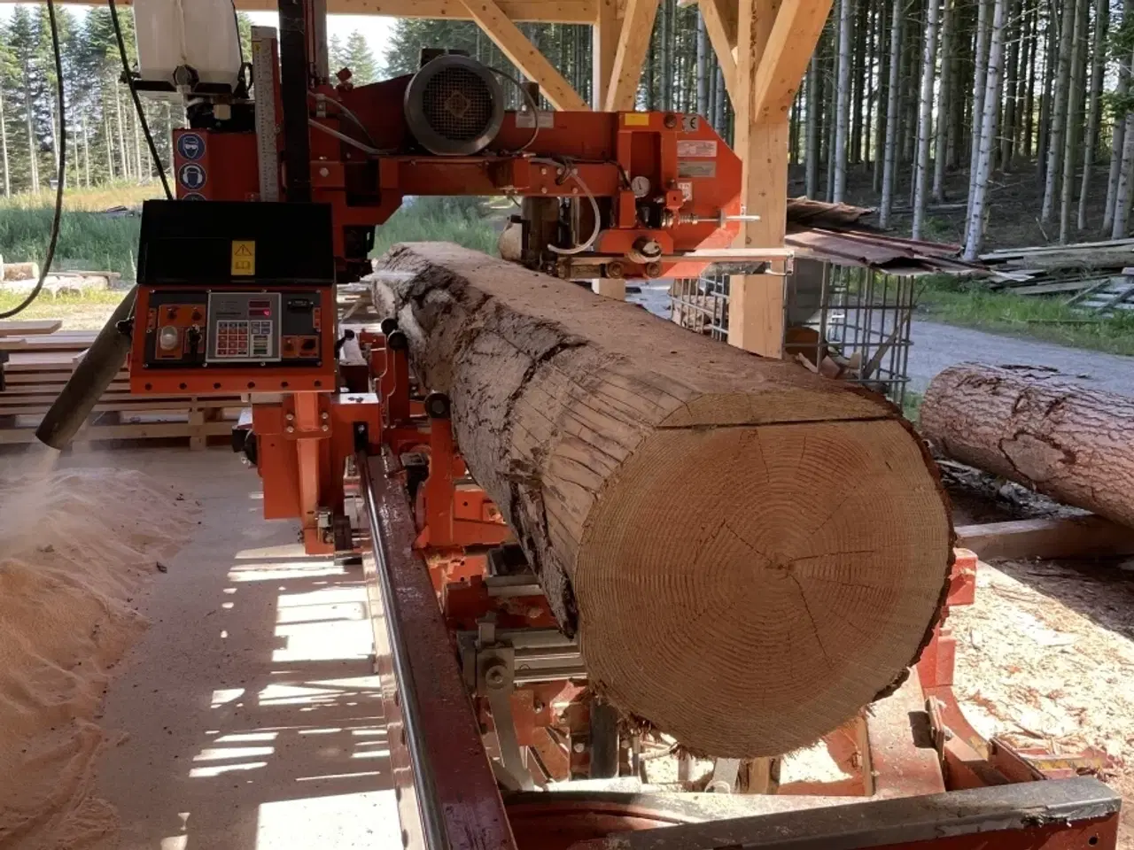 Billede 7 - Savværk Wood-Mizer LT20 med stor hydraulikpakke