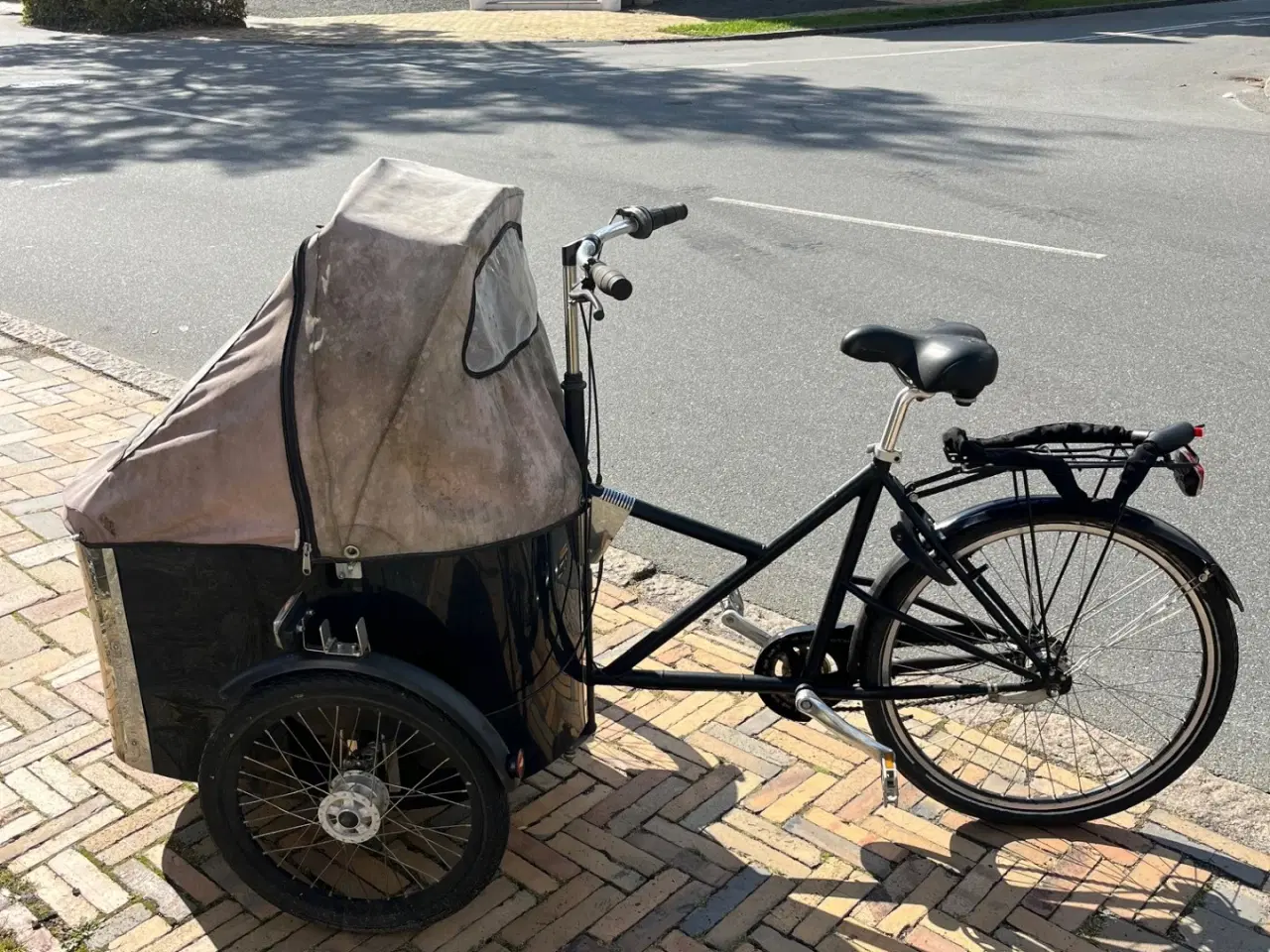Billede 1 - Ladcykel Nihola med 5 gear og kaleche