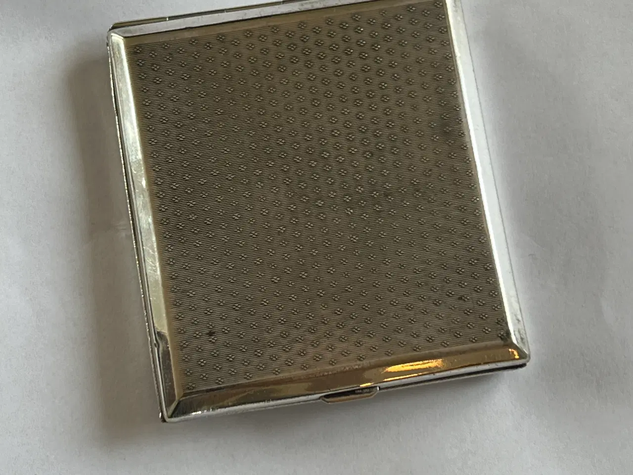 Billede 2 - Sølvplet cigaret itui