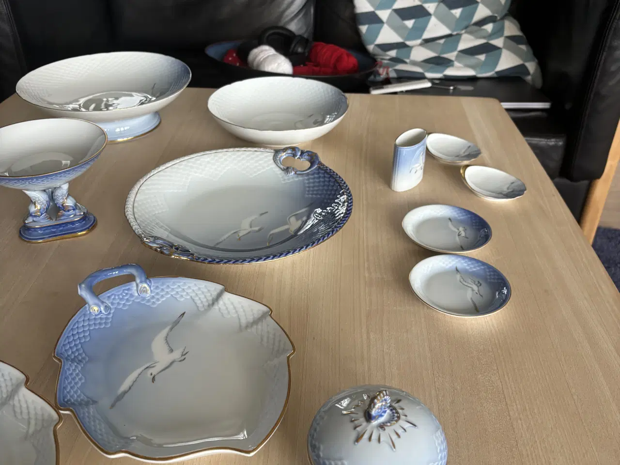 Billede 3 - Royal Copenhagen Mågestel til 12 pers.