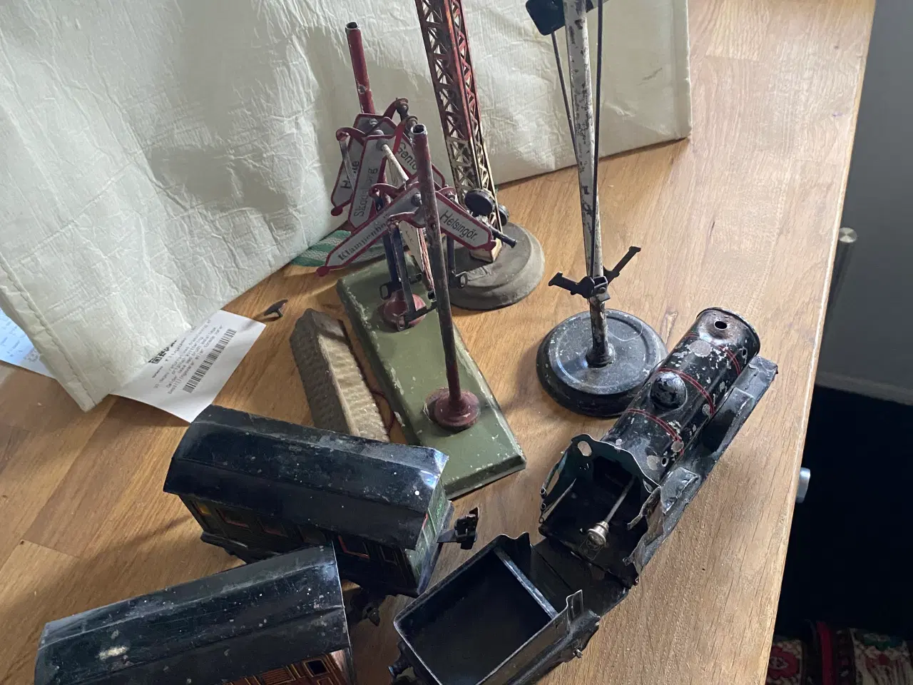 Billede 3 - Modeltog og skilte antikt