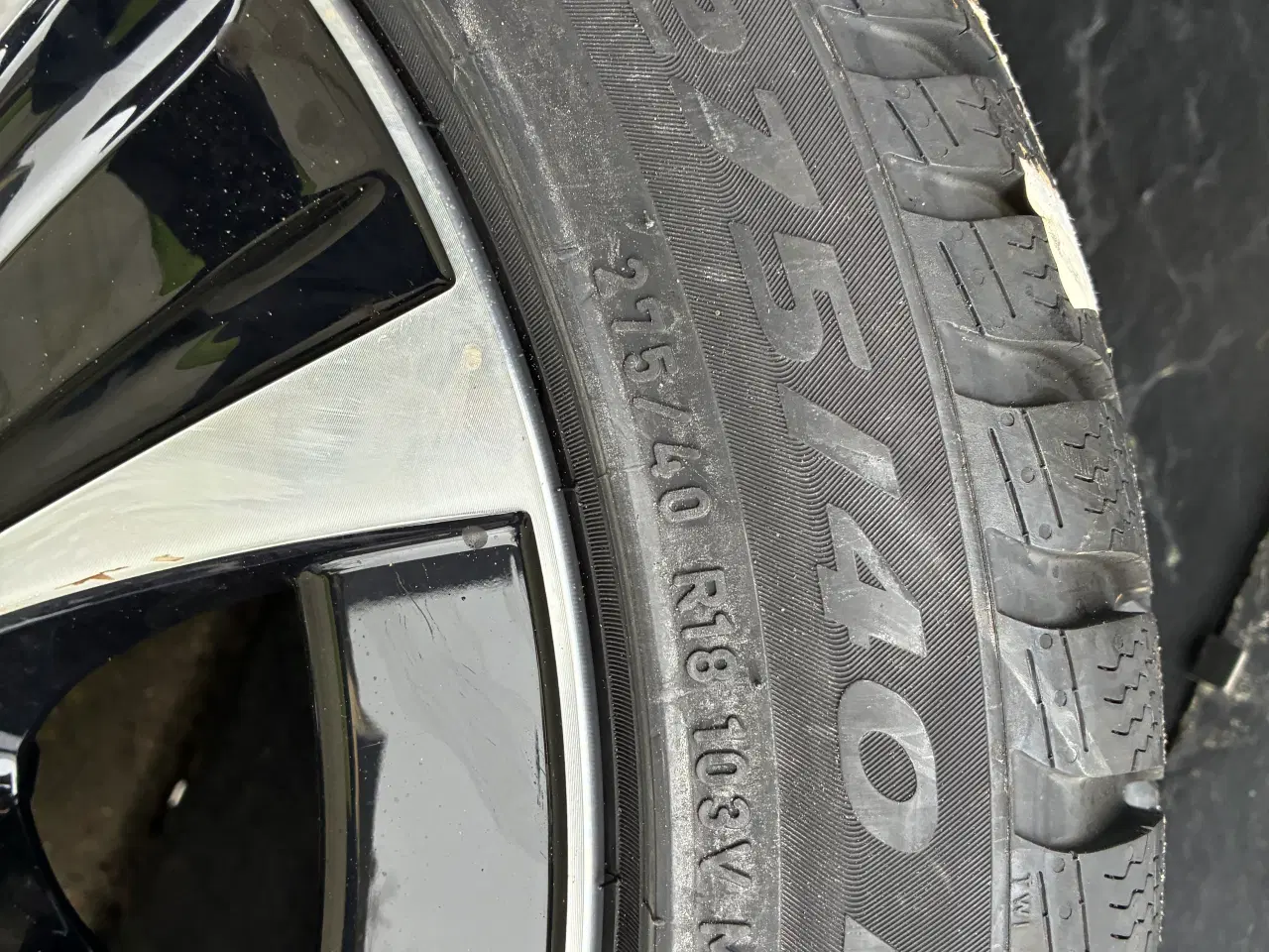 Billede 9 - E klasse hjul komplet ikke brugt