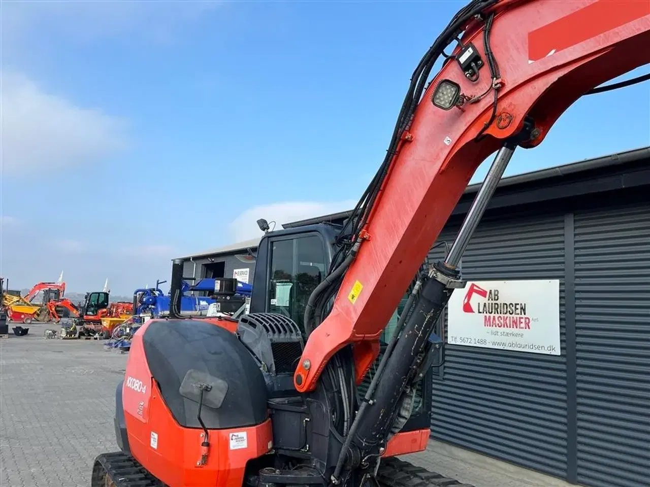 Billede 21 - Kubota KX080-4 Rotortilt centralsmørring