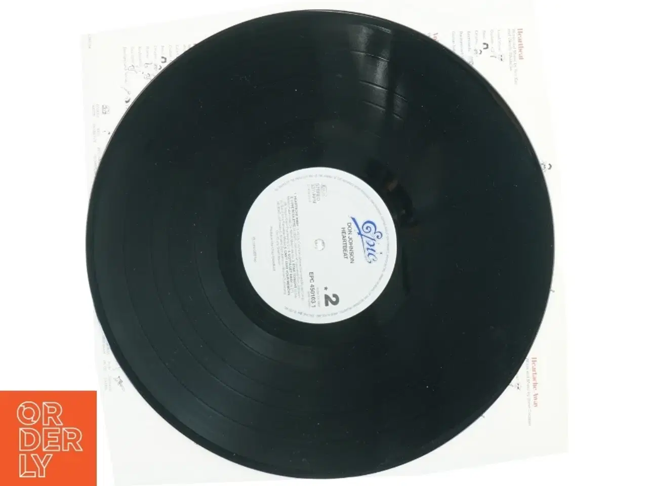 Billede 2 - Heartbeat album af Don Johnson fra Epic