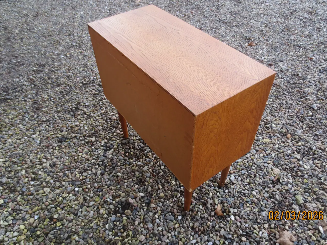 Billede 3 - 1 stk Teak Kommode med 3 skuffer