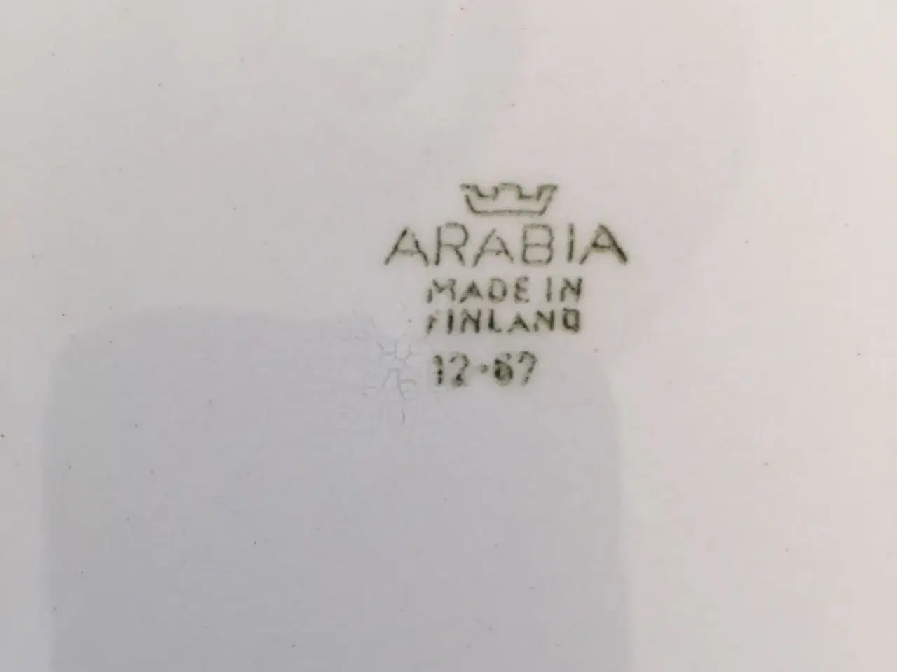 Billede 2 - Arabia tallerken