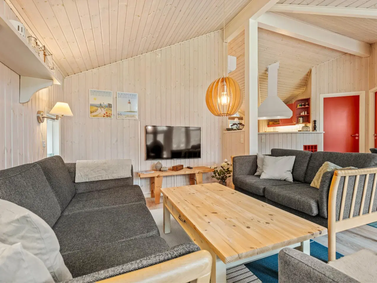 Billede 1 - 3 + 2 pers. sofasæt og sofabord 