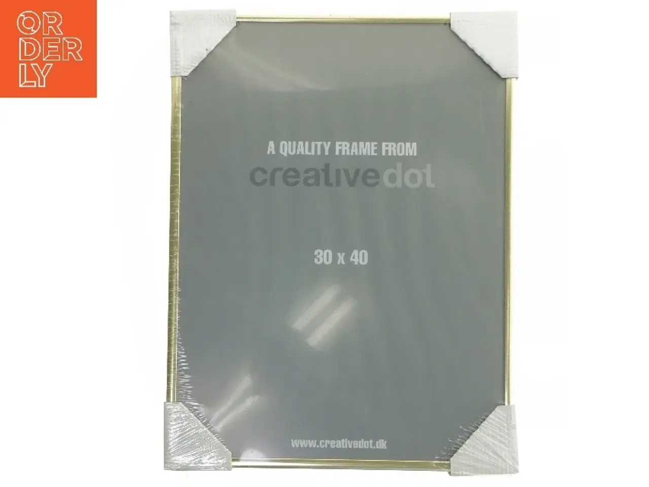 Billede 1 - Billedramme i metal (str. 30 x 40 cm)