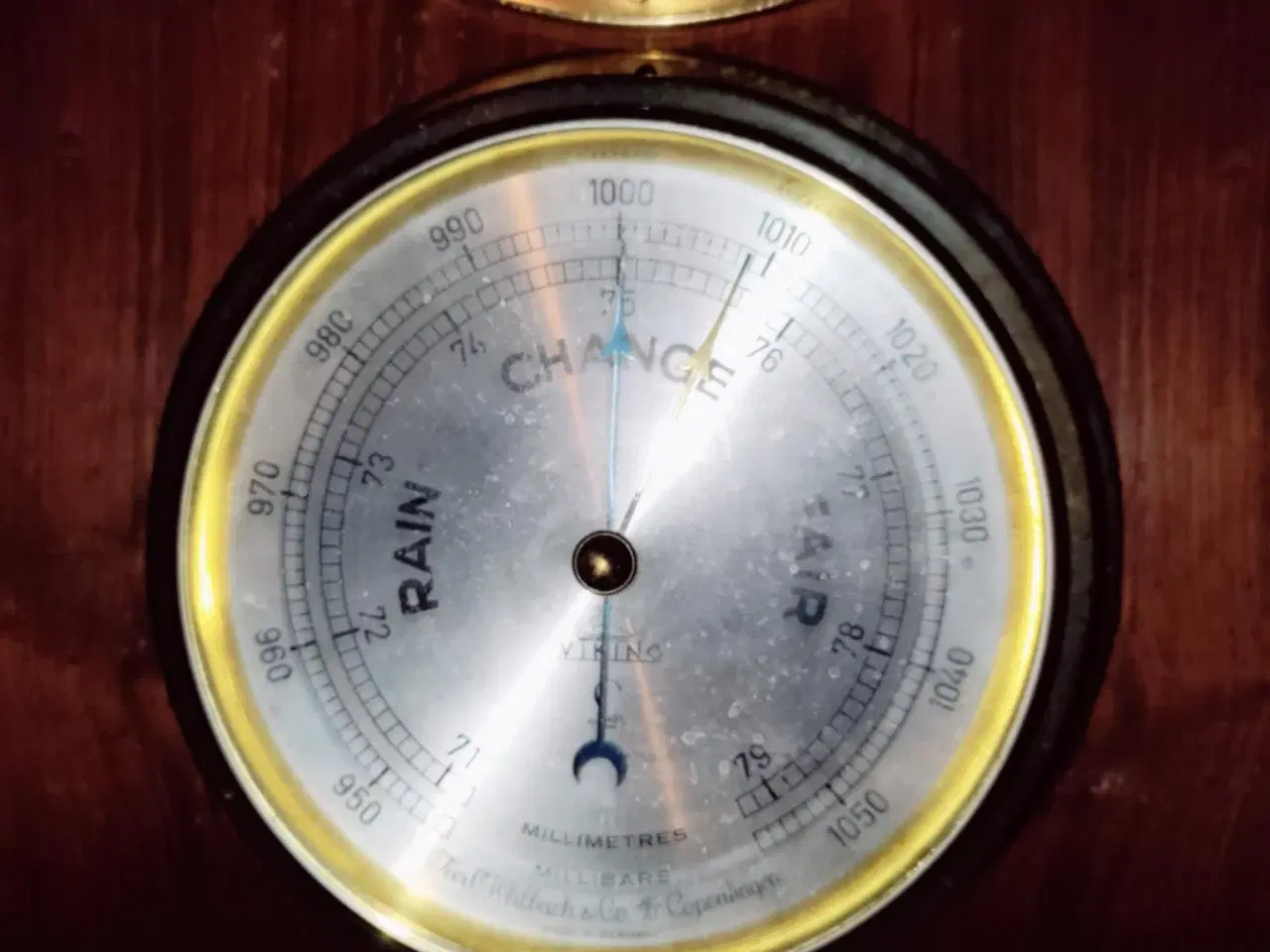 Billede 3 - fedt skibsur og barometer måske til sømanden