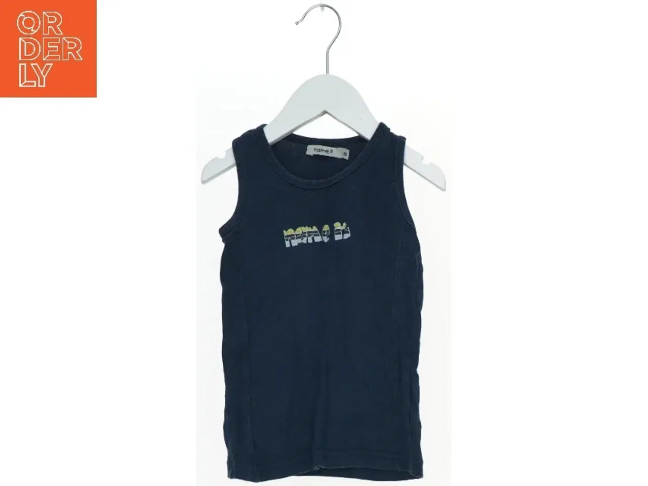 Billede 1 - Navy tank top til børn fra Name It (str. 86)