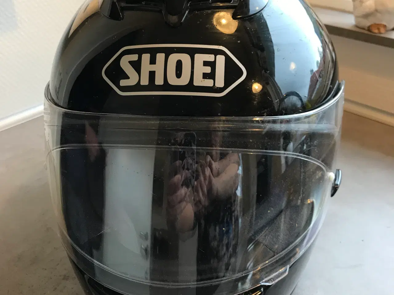 Billede 1 - Motorcykel hjelm XL + støvler, hansker samlet pris