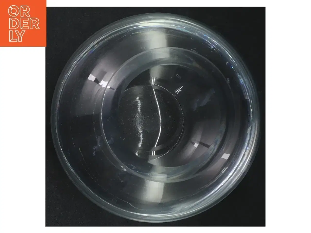 Billede 3 - Rund glas vase/skål (str. Ø 16 cm)