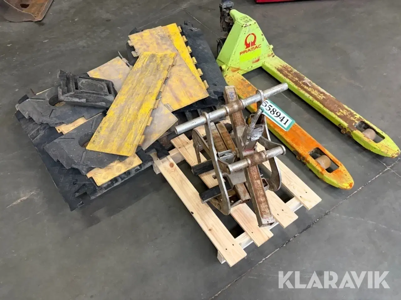 Billede 2 - Lot - løftetang, kabelbroer og palleløfter