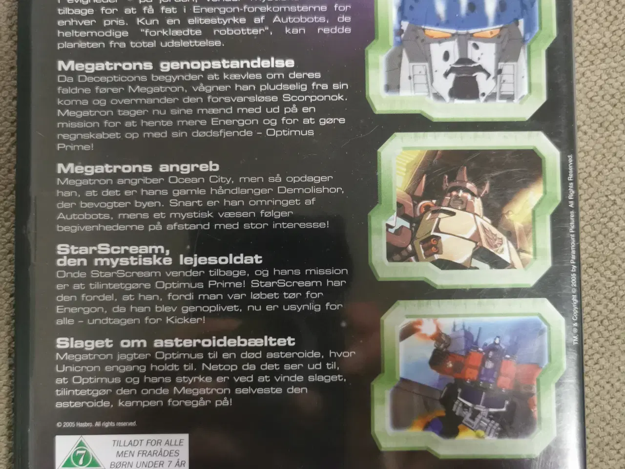 Billede 2 - Transformers Energon The Return of Megatron.