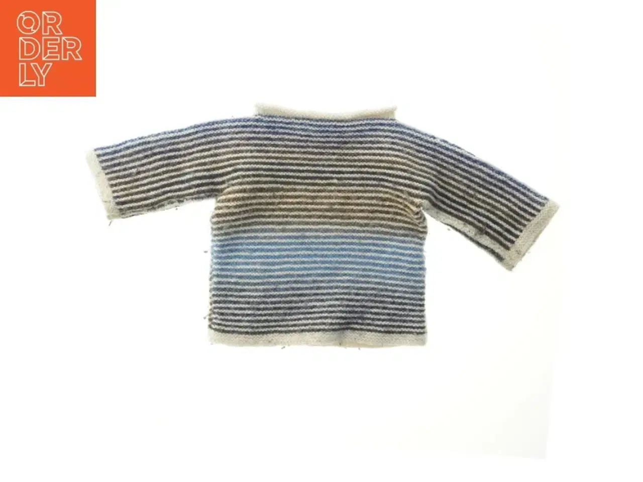 Billede 2 - HåndStrikket uldtrøje (str. Bryst, 27 cm. længde. 30 cm)