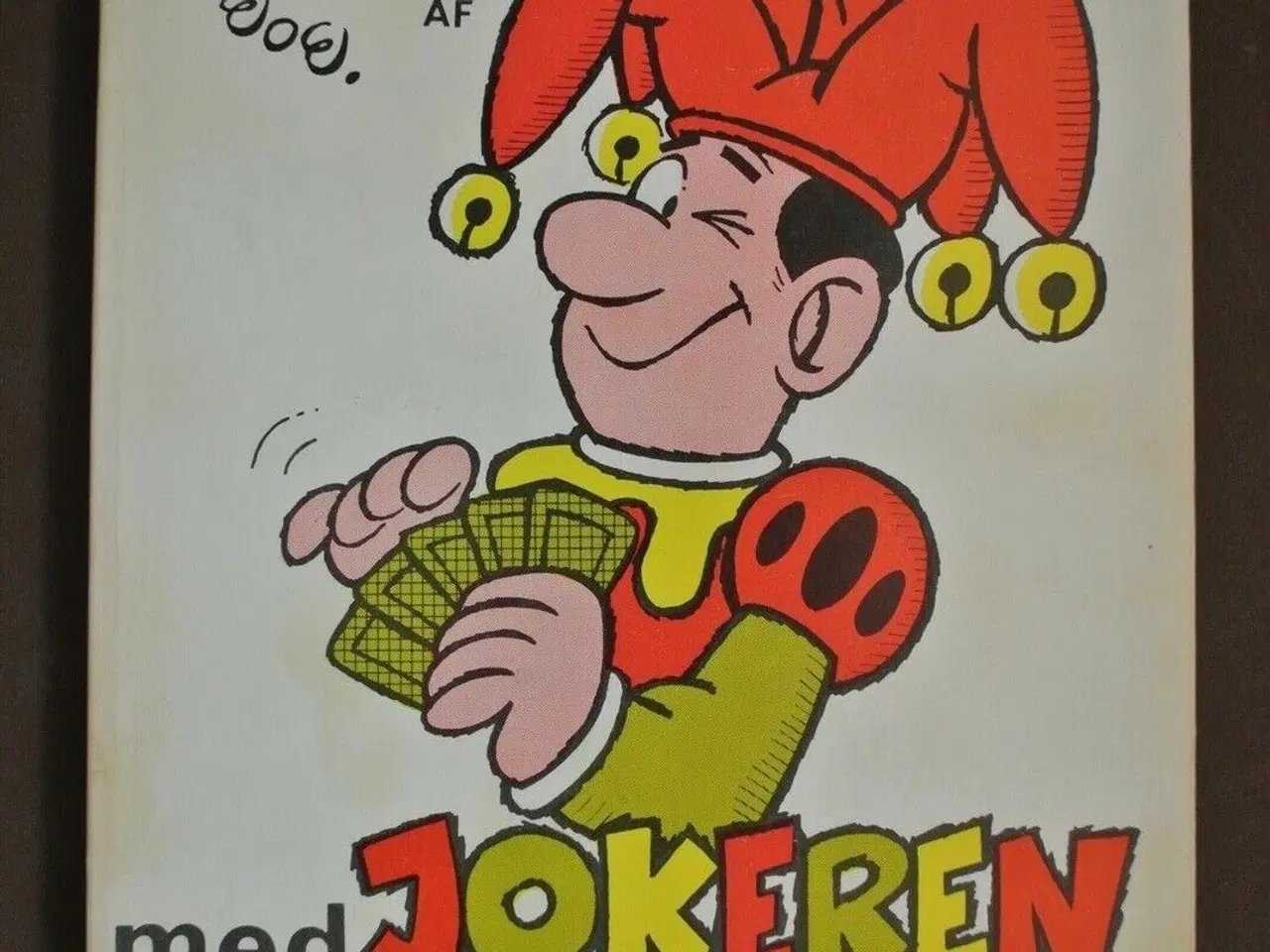 Billede 1 - med jokeren ved bridgebordet, af svend novrup. ill