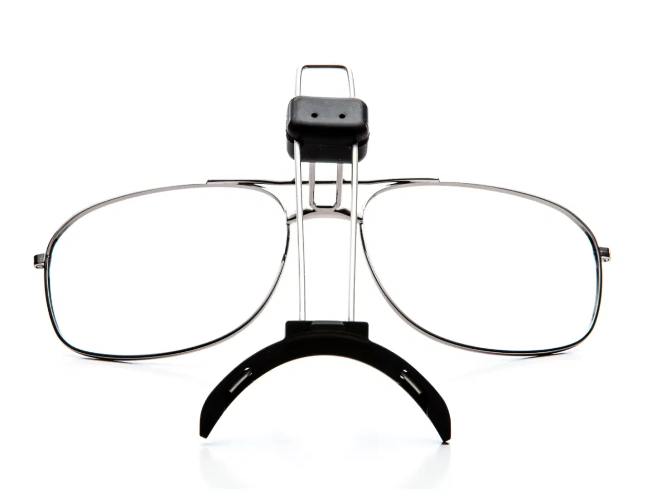 Billede 1 - Brillestel u/glas t/helmaske