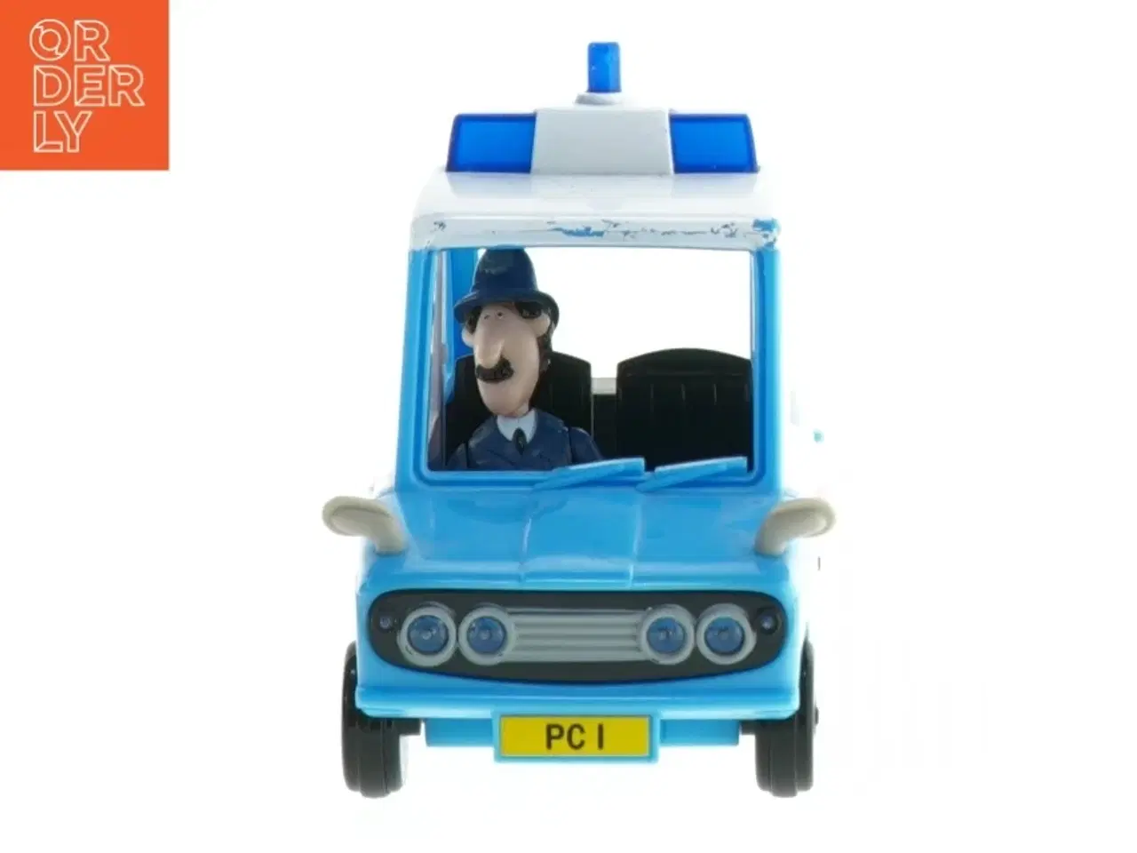 Billede 3 - Politi legetøjsbil (str. 14 x 10 cm)