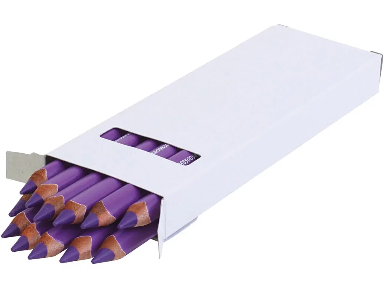 Billede 1 - Edu Kraftige Farveblyanter Violet - 12 stk.
