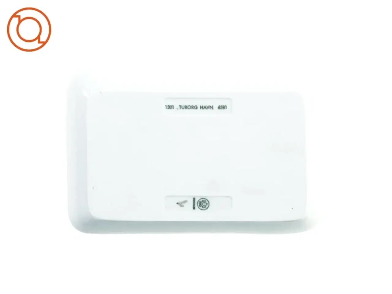 Billede 2 - Rektangulær tallerken med motiv af Tuborg havn fra Bing og Grøndahl (str. 19 x 13 cm)