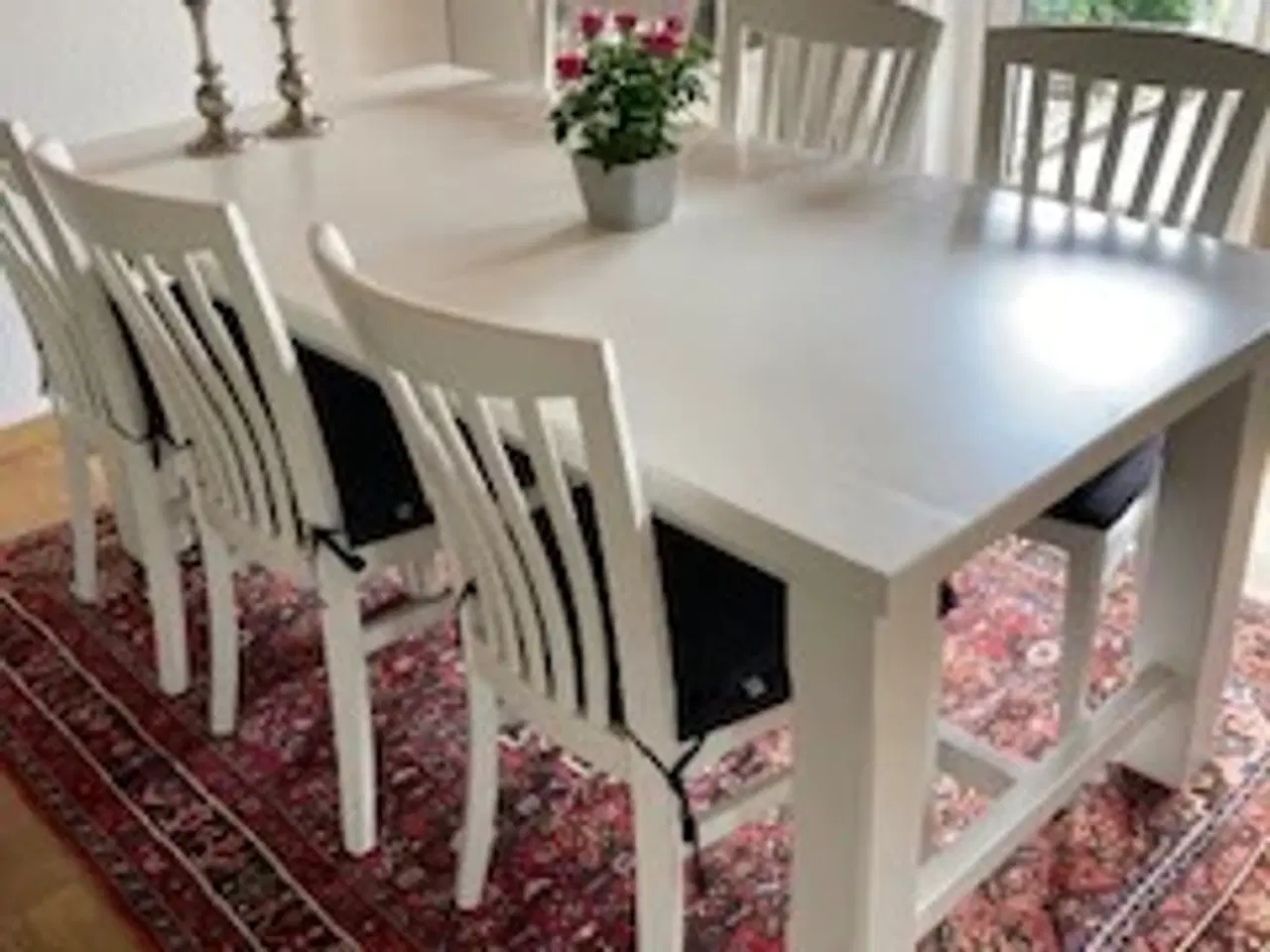 Billede 1 - Spisestue massiv eg
